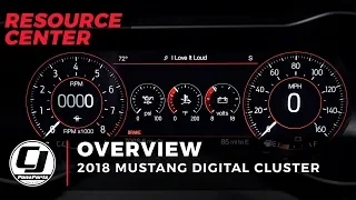 2018 Mustang LCD Digital Cluster Overview