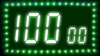 100 SECONDS LED DISPLAY COUNTDOWN TIMER