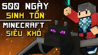 Tóm Tắt 500 Ngày Sinh Tồn Trong Minecraft SIÊU KHÓ | Mineshafts & Monsters