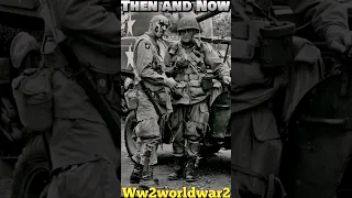 Exploring WWII History: A Then and Now Comparison #history #ww2 #veteran
