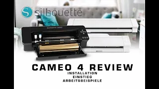 Silhouette Cameo 4 im Test - Anschluss, Einstieg und Review