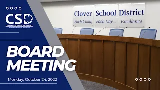 Board Business Meeting: Monday, October 24, 2022
