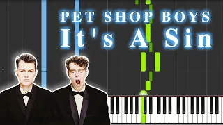 Piano Tutorial: It's A Sin - Pet Shop Boys