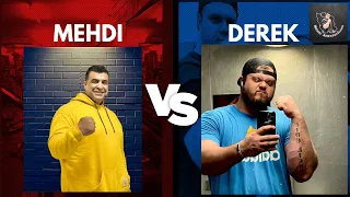 Mehdi vs Derek .Superheavyweight Armwrestling