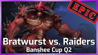 Bratwurst Boys vs. Raiders - Banshee Cup Q2 - Heroes of the Storm