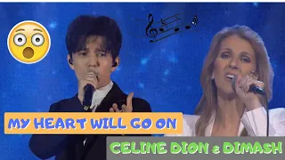 Dimash & Celine Dion voice battle/duet / My heart will go on