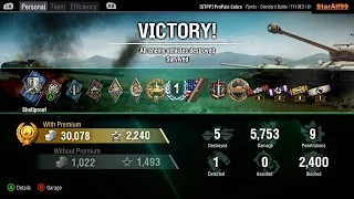 Wot Xbox One/PS4 T110E3 Brothers & High Caliber 5.7k Dmg !!!