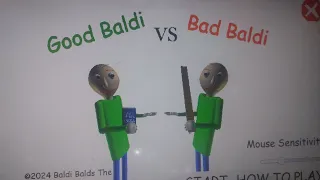Playing "Good Baldi vs Bad Baldi"!!