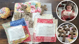 Easy Mini Prayer Quilt - Inspiration - Make to give or sell