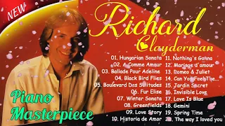 Best Piano Relaxing 2024 🎹 Top 20 Richard Clayderman Greatest Hits 💖#richardclayderman #piano