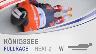 Königssee | Women's Skeleton Heat 2 World Cup Tour 2014/2015 | FIBT Official