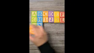 Capital Letter Alphabet Blocks | Wooden ABC Blocks