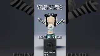 Emo outfit ideas under 50 robux!