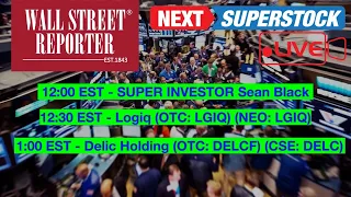 Logiq (OTC: LGIQ) Delic Holdings (OTC: DELCF) + Super Investor SEAN BLACK