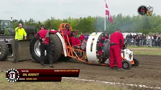 Dansk Tractor PullingTV: 2500 KG LIGHT MODIFIED DM 2. afd. Visby 9/5-2024