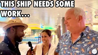 Asking Cruise Ship Passengers What They Think About The Carnival Celebration