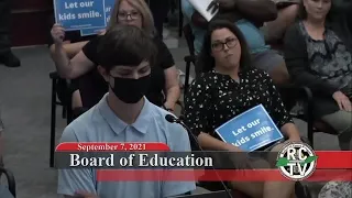 Child heckled at Rutherford County School Board meeting