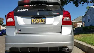 Dodge Caliber SRT4 3 Inch Straight Pipe No Cats! Revs and Idle