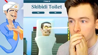 Kann Akinator SKIBIDI TOILET erraten?😱🚽