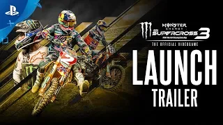Monster Energy Supercross 3 - The Official Videogame | Launch Trailer | PS4