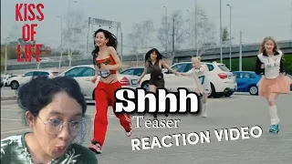 KISS OF LIFE (키스오브라이프) '쉿 (Shhh)' MV Teaser | REACTION VIDEO