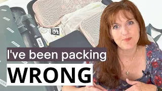 I've Been Packing Wrong! New Packing Cubes Pack With Me