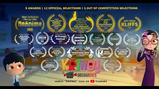 **AWARD WINNING** SHORT ANIMATED FILM on Dyslexia | KRING! | Teacher Suraya