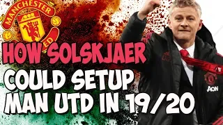 How Solskjaer Could Set up Man United NEXT SEASON - Starting lineup, Formation and Tactics