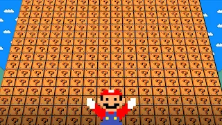 Super Marrio Bros. but Mario have 1.000.000 Item Blocks!