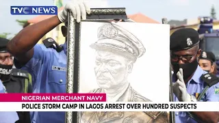 Police Storm Camp Of "Nigerian Merchant Navy" In Lagos, Arrest Over Hundred Suspects