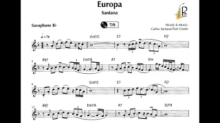 Europa Bb backing track