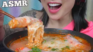 ASMR EATING CHEESY KING CRABS LEGS WITH ENOKI MUSHROOMS (EATING SOUNDS) NO TALKING | SAS-ASMR