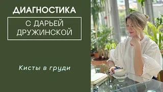 Кисты в груди. Диагностика симптома. Психосоматика