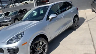 2018 Cayenne Platinum please contact James Polyefko for more information at 719-219-5014