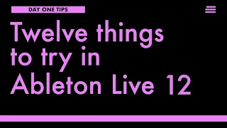 12 Things About Live 12