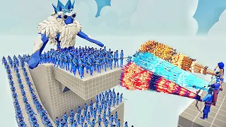 100x AVATAR ARMY + GIANT BEAST vs 3x EVERY GOD - Totally Accurate Battle Simulator TABS