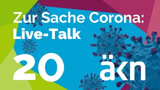 Zur Sache Corona: Live-Talk 22.02.2021 mit Professor Dr. med. Matthias Stoll