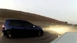 Audi S3 1.8T  vs Golf R 7 revo st1