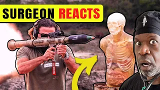 An RPG-7 Vs Torso MIGHT Just Be Lethal feat Brandon Herrera | Surgeon Reacts - Dr Chris Raynor