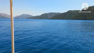 Taxi boat. Морское такси Ичмелер-Мармарис