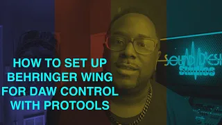 Video Tutorial on setting up Wing Console as DAW control for Protools