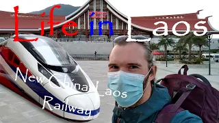 New China-Laos Railway - Unexpected Vientiane Trip! | Life in Laos | Chris Fritze