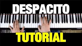 HOW TO PLAY DESPACITO ON PIANO (STEP BY STEP) LUIS FONSI FT. DADDY YANKEE