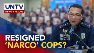 PNP implements resignation of 18 officers allegedly linked to illegal drugs