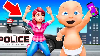 Baby Calls COPS on MOMMY! (Who's Your Daddy?)