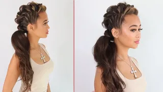 How To Do An Edgy Braided Hairstyle