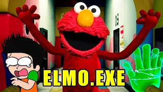 FNF | DESBLOQUEO A ELMO EN POPPY PLAYTIME | ELMO.EXE ME RESPONDE Y ME ASUSTA EN POPPY PLAYTIME |JON