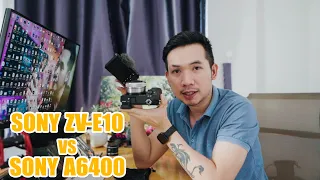 Sony ZV E10 vs Sony A6400 Mọi người sẽ chọn máy nào? | TP STUDIO