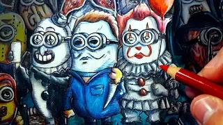 If Minions were Horror Movie Villains Part 3