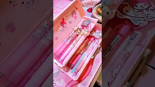 🎀💗 Mini Suitcase Pencil Case ASMR #stationery #mymelody